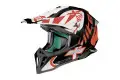 X-Lite X-502 Ultra Carbon XTREM off road helmet White Red