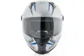 Acerbis FS-807 full face helmet Silver Blue