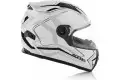 Acerbis FS-807 full face helmet White Black