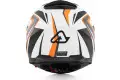 Acerbis X-STREET FS-816 full face helmet Orange White
