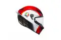 AGV CORSA R E2205 REPLICA SIC58 ful face helmet fiber Red White Pinlock