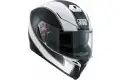 Agv GT K-5 S Multi Enlace white matt black Pinlock full face helmet