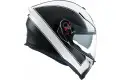 Agv GT K-5 S Multi Enlace white matt black Pinlock full face helmet