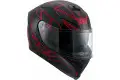 Agv GT K-5 S Multi Hero black red Pinlock full face helmet
