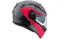 Casco integrale Agv K-3 SV Multi Camodaz grigio opaco fucsia