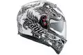 Casco integrale Agv K-3 SV Multi Thyrus bianco perla nero