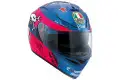 Casco integrale Agv K-3 SV Replica Guy Martin Pink