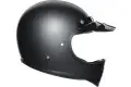 AGV X101 SOLID full face helmet fiber Matt Black