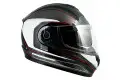 Full face helmet CGM Vancouver double visor Black Metal