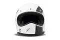 DMD full face helmet Racer Flash white