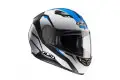 HJC CS-15 Sebka MC2 full face helmet black white blu