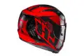 HJC RPHA 11 Carbon Lowin MC1 full face helmet red black