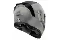 Icon Airflite Quiksilver full face helmet Silver
