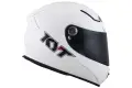 KYT full face helmet KR-1 Plain fiber white