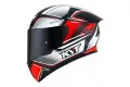 Kyt TT-COURSE TOURIST Full Face Helmet Fluo Red