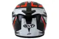 KYT full face helmet Venom Diamond black white