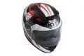 KYT full face helmet Venom Diamond black white