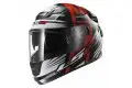 Casco integrale LS2 FF320 Stream Bang Nero Rosso