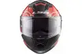LS2 FF320 STREAM EVO KUB full face fiber helmet Rosso Nero