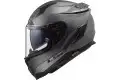 LS2 FF327 CHALLENGER SOLID MATT TITANIUM full face helmet
