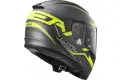 LS2 full-face helmet FF390 Breaker Split Matt Titanium Hi-Vision Yellow