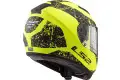 LS2 FF397 VECTOR FT2 SIGN full face fiber helmet Giallo opaco Nero