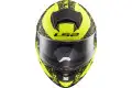 LS2 FF397 VECTOR FT2 SIGN full face fiber helmet Giallo opaco Nero