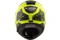 LS2 FF397 VECTOR FT2 SIGN full face fiber helmet Giallo opaco Nero