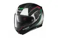 Nolan N87 SAVOIR FAIRE N-COM full face helmet White Black Red Green