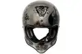 Premier MX BD Titanium full face helmet Titanium Black