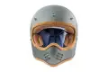 Premier MX PLATINUM U17BM full face helmet in Matt Titanium fiber