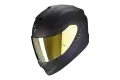 Scorpion EXO 1400 EVO 2 AIR SOLID full-face helmet in matte black fiber