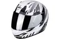 Scorpion EXO 390 POP full face helmet White Black