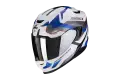 Full-face helmet Scorpion EXO 520 EVO AIR ELAN White Blue