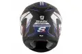 Casco integrale Shark S700-S Tika Mat nero blu bianco opaco