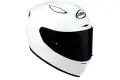 Suomy Track-1 PLAIN E06 Full Face Helmet White Fiber