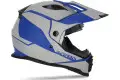 Acerbis REACTIVE GRAFFIX full face touring helmet fiber Grey Blue