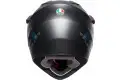 AGV AX9 PLK MULTI ANTARTICA full face helmet matt black cyan