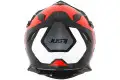 Just1 J34 Pro Tour cross helmet Fluo Red Black Matt