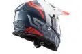 LS2 MX436 PIONEER EVO EVOLVE full face touring helmet WHITE COBALT