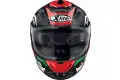 X-Lite X-903 Ultra Carbon CAVALCADE N-COM full face helmet fiber Black Red White with DD