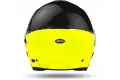 Airoh Helios Fluo jet helmet yellow gloss