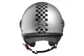 Axo Subway Top jet helmet Silver