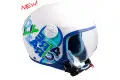 CGM 205G Sport kid jet helmet Blue