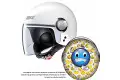 GREX G1.1 ARTWORK Cold Face kid jet helmet White Yellow Blue