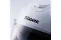 Blauer HACKER fiber helmet white glossy black