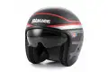 Blauer jet helmet Pilot 1.1 graphic B fiber matt black