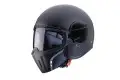 Caberg Ghost jet helmet with removable mask matt black