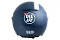 CGM Deejay 107DJ1 jet Helmet Blue Rubberized