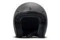 DMD Leather Vintage Pillow jet helmet carbon Matt Grey Black
